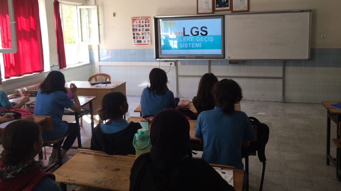 8. Sınıf öğrencilerimize LGS Bilgilendirme Semineri yapılmıştır. 